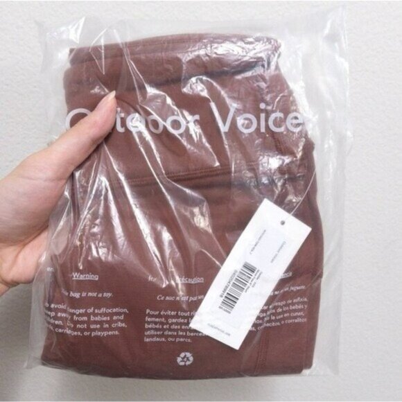 NWT Outdoor Voices Move Free 6" Biker Short XXS Saddle Brown Workout - Picture 6 of 9